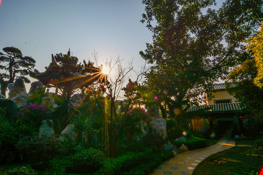 云南省紅河州建水縣朱家花園風(fēng)光