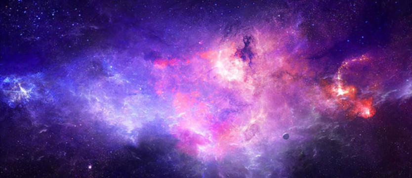 星空宇宙背景素材壁畫