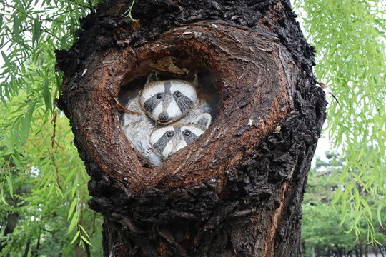 動(dòng)物園雕塑