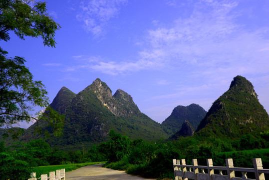 桂林蘆笛巖片區(qū)風(fēng)光