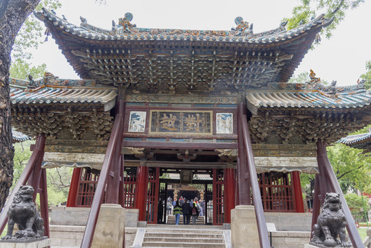 山西省晉祠風景區(qū)