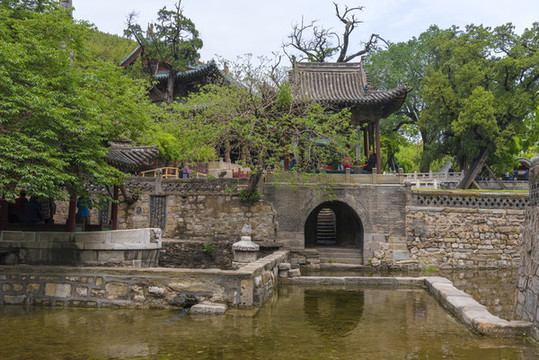 山西省晉祠風(fēng)景區(qū)