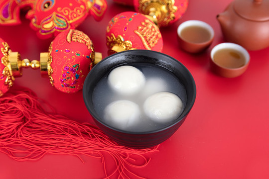 食品元宵或湯圓
