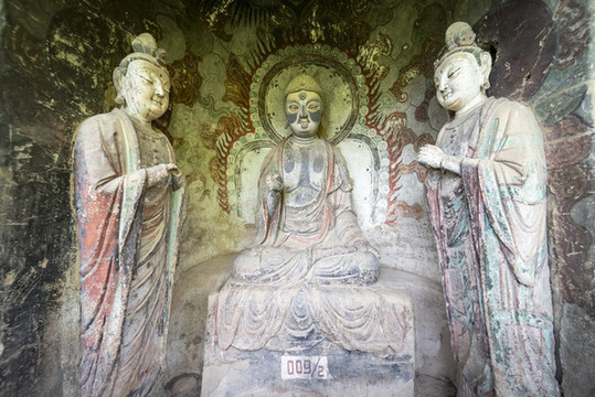 麥積山諸佛高清全圖