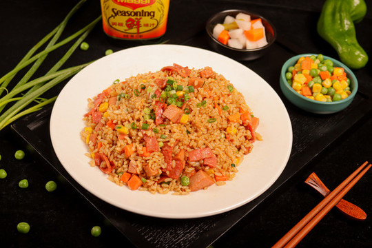 培根炒飯