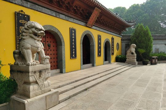 鎮(zhèn)江焦山定慧寺山門殿
