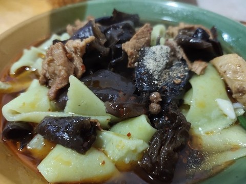 三鮮綠豆面