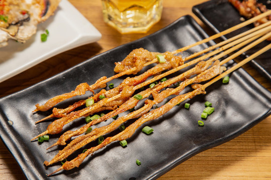 鴨腸烤串