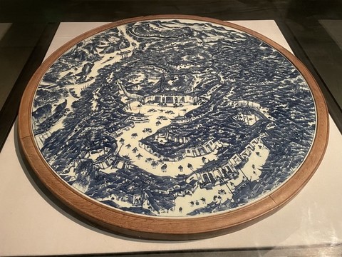 瓷器掛畫