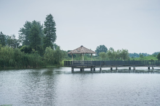 水中景亭
