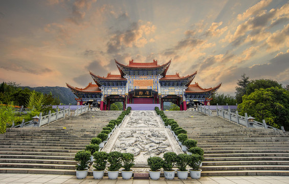 云南大理崇圣寺景觀