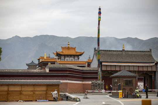 拉卜楞寺高清圖