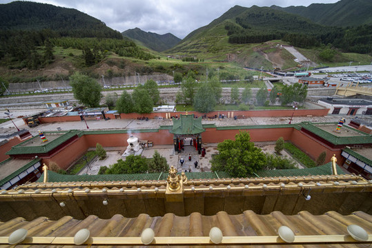 拉卜楞寺高清圖