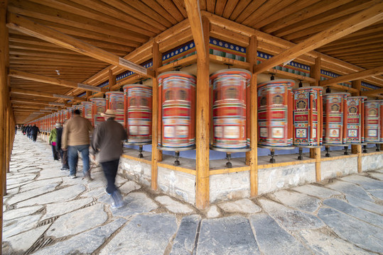 拉卜楞寺高清圖