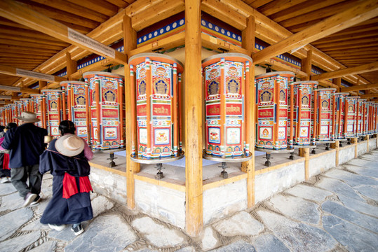 拉卜楞寺高清圖