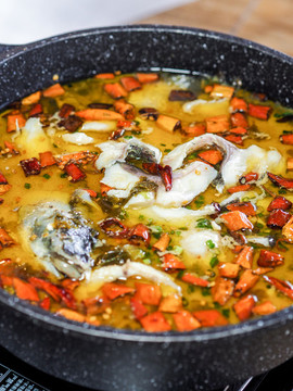麥飯石鍋魚(yú)