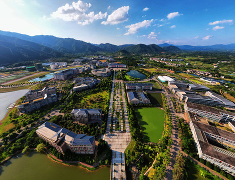 桂林電子科技大學(xué)校園航拍