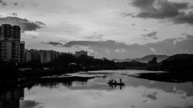 黑白風(fēng)景
