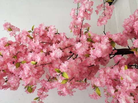 塑料桃花