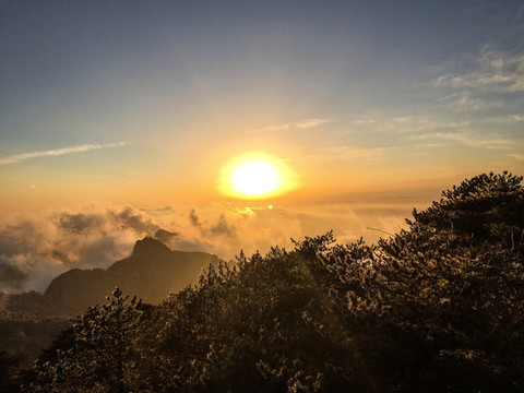黃山日出