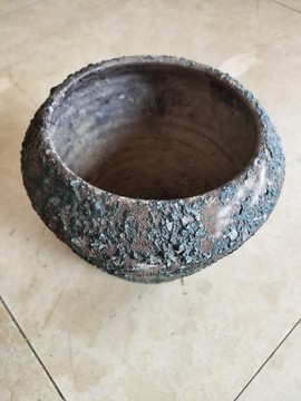 復(fù)古花盆