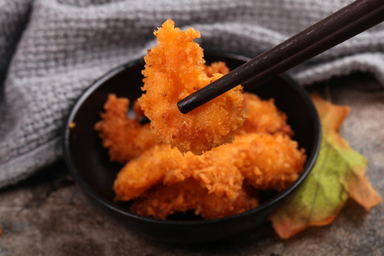 油炸蝦仁