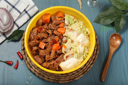 炒牛肉蓋碼飯