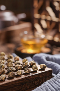 茉莉花茶茉莉龍珠茶葉