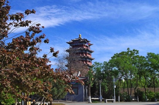 門頭溝區(qū)門城湖永定樓