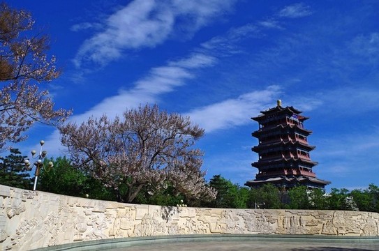 門頭溝區(qū)門城湖永定樓