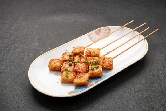 烤魚豆腐