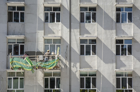 建筑外墻施工