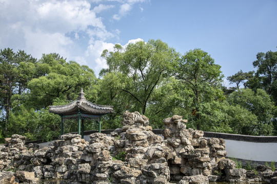 承德避暑山莊文園獅子林