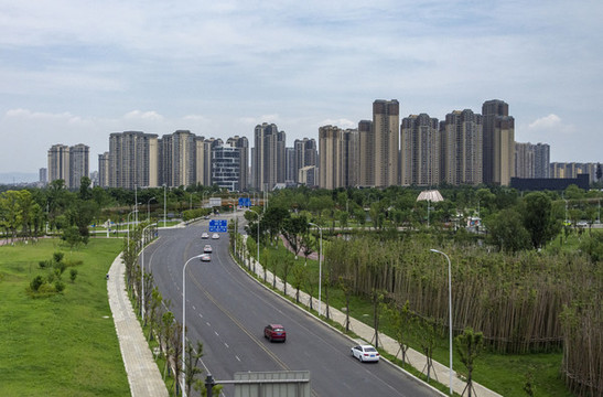 城市公路住宅