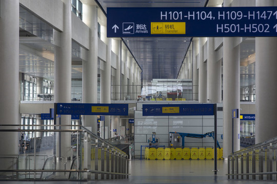 上海浦東國際機(jī)場內(nèi)景