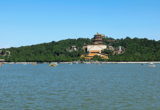 北京頤和園佛香閣
