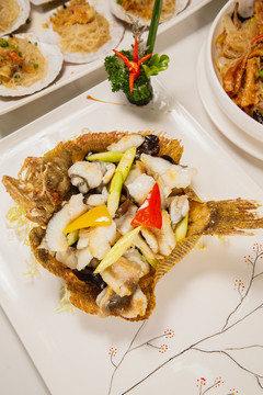 香煎左口魚