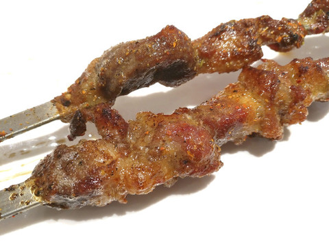 鐵簽羊肉串