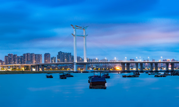 泉州晉江大橋夜景