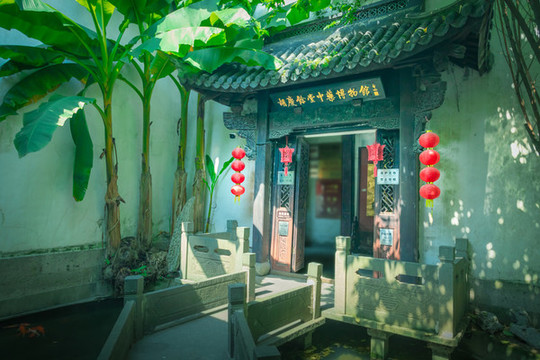 杭州河坊街胡慶余堂中藥博物館