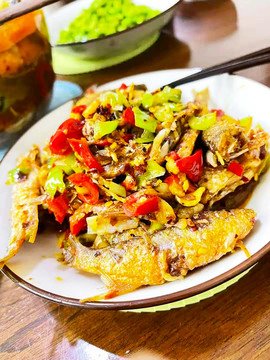 干炸小魚