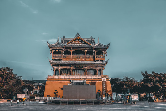洛帶古鎮(zhèn)五鳳樓