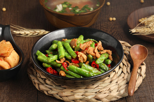 四季豆炒肉