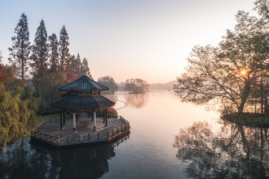 杭州西湖風(fēng)光