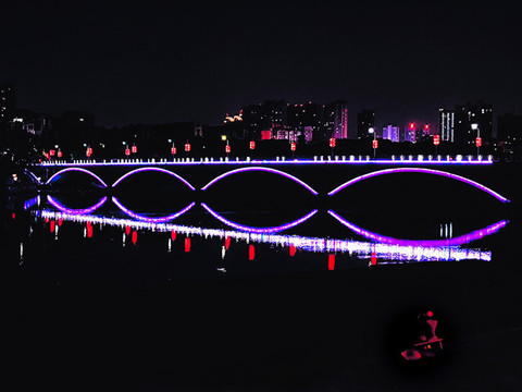橋梁夜景