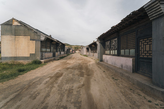 中國山西殺虎堡遺址