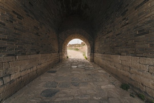 中國山西明長城殺虎堡遺址