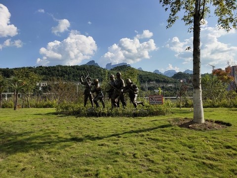 消防主題公園鐵藝小品