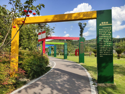 消防主題公園鐵藝小品