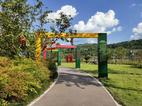 消防主題公園多重門樓